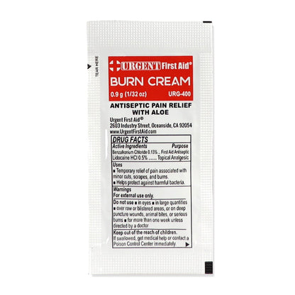 First Aid & Burn Cream .9gram, 25 Packets Per Box