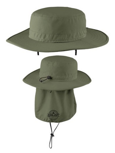 Koloa Outdoor Hat with Sun Flap and UPF Protection