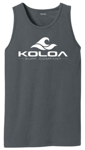 Koloa Surf Classic Wave Pigment-Dyed Tank Tops