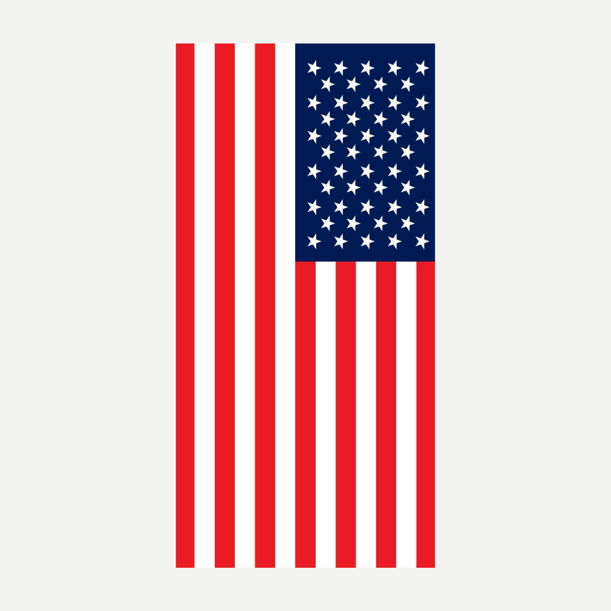 USA Flag Beach Towel