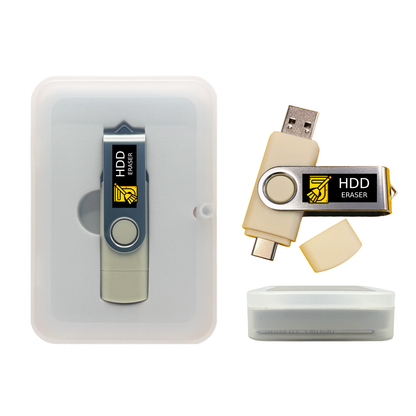 Hard Drive Eraser Bootable USB – Secure Disk Wipe Utility (DoD Standard)
