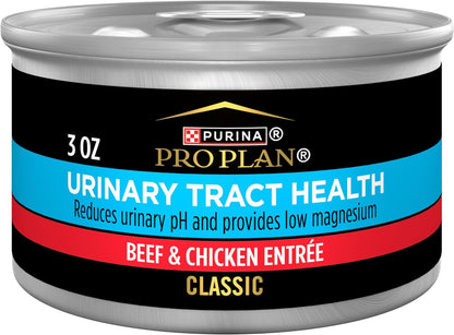 Pro Plan Urinary Tract Health Formula Beef & Chicken Entrée Wet Cat Food (3oz)