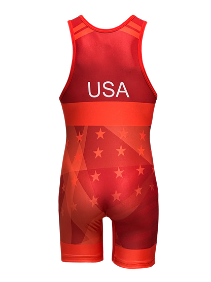 The Spangled UWW Series Men's Singlet