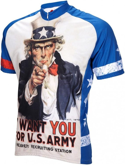 Uncle Sam Men's Cycling Jersey (Medium)