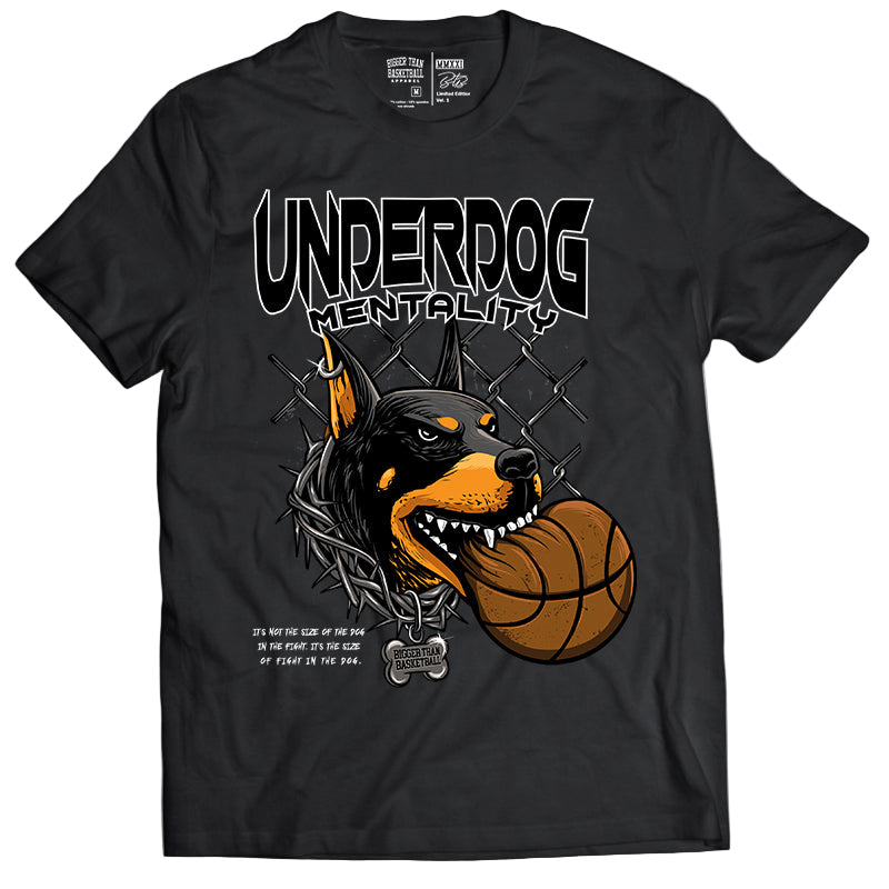 Underdog Mentality - T-Shirt - Black
