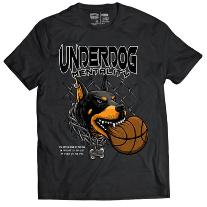 Underdog Mentality - T-Shirt - Black