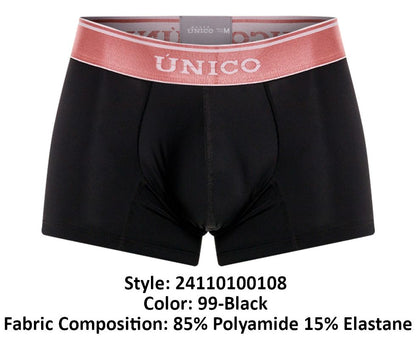 Unico 24110100108 Oro Rosa Trunks Color 99-Black