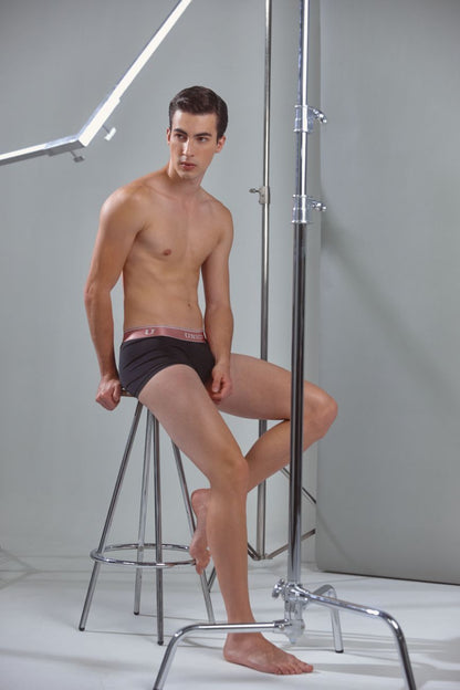 Unico 24110100108 Oro Rosa Trunks Color 99-Black