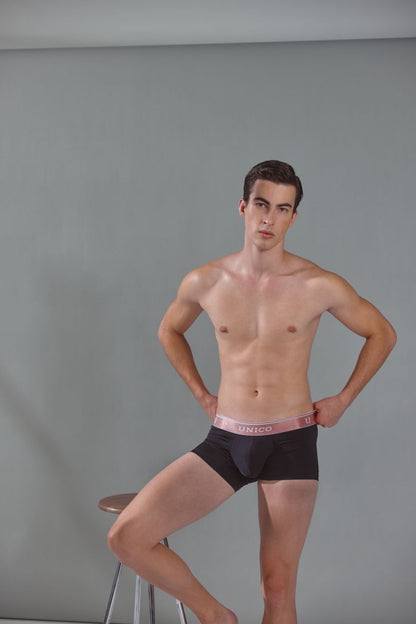 Unico 24110100108 Oro Rosa Trunks Color 99-Black