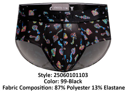 Unico 25060101103 Hongos Briefs Color 99-Black
