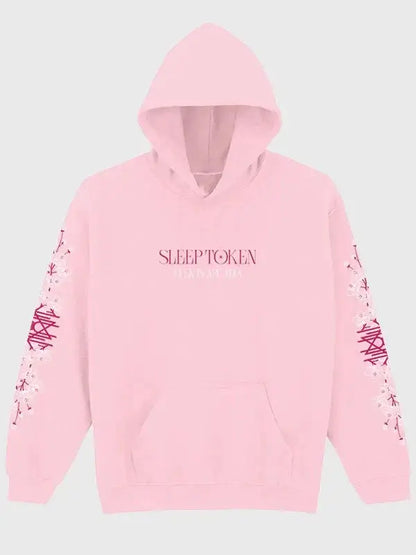 Unisex Sleep Token Pink Hoodie