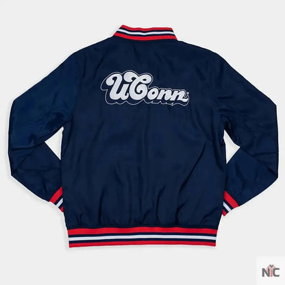 University of Connecticut Script Bomber Jacket