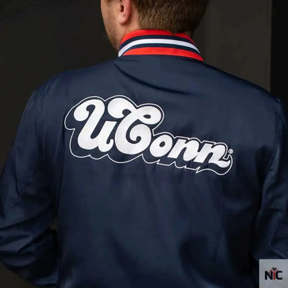 University of Connecticut Script Bomber Jacket