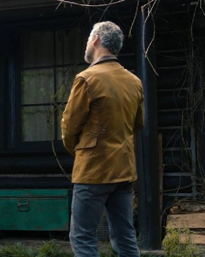 Untamed S01 Eric Bana Brown Coat