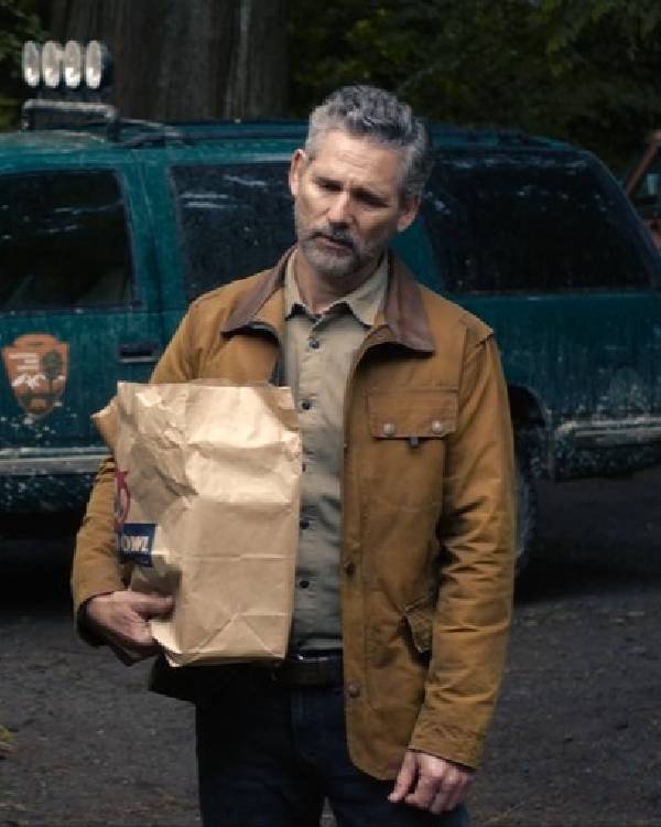 Untamed S01 Eric Bana Brown Coat