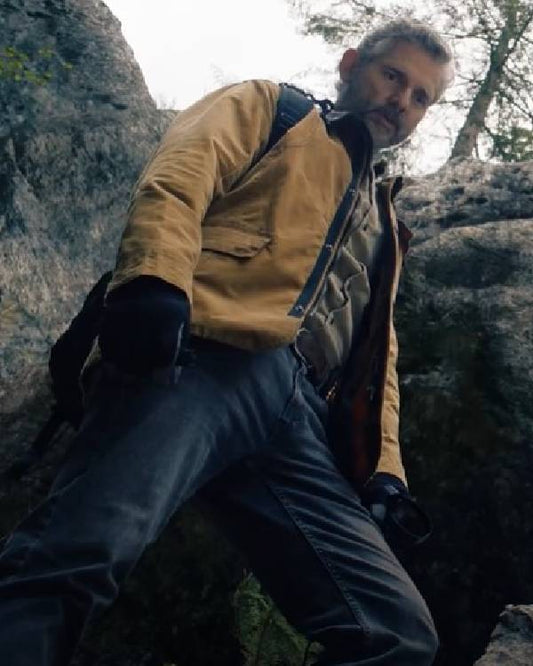 Untamed S01 Eric Bana Brown Coat