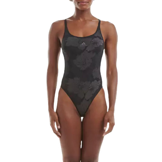 adidas 720 Degree Stretch Jacquard Bodysuit - Black / Black