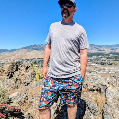 Crowley Stretch Short - Fish Deco