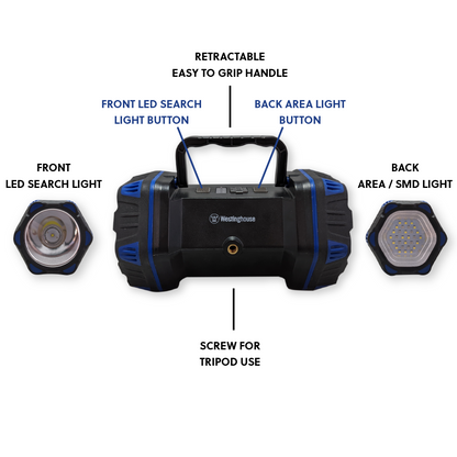 Westinghouse WF217 Rechargeable Search Light, Area Light, Mobile Power