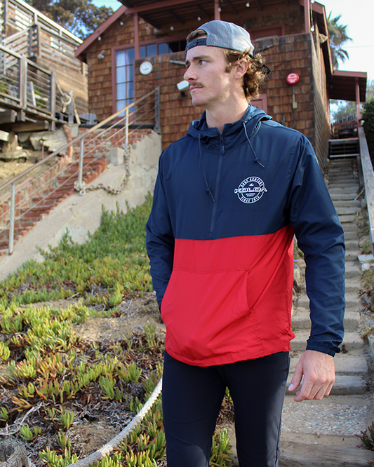 Koloa Wedge Quarter-Zip Water Resistant Windbreaker