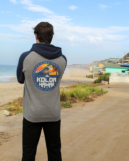 Koloa Rising Comfort Raglan Hoodie