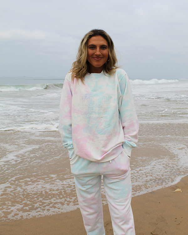 Koloa Breezy Tie-Dyed Sweatshirt