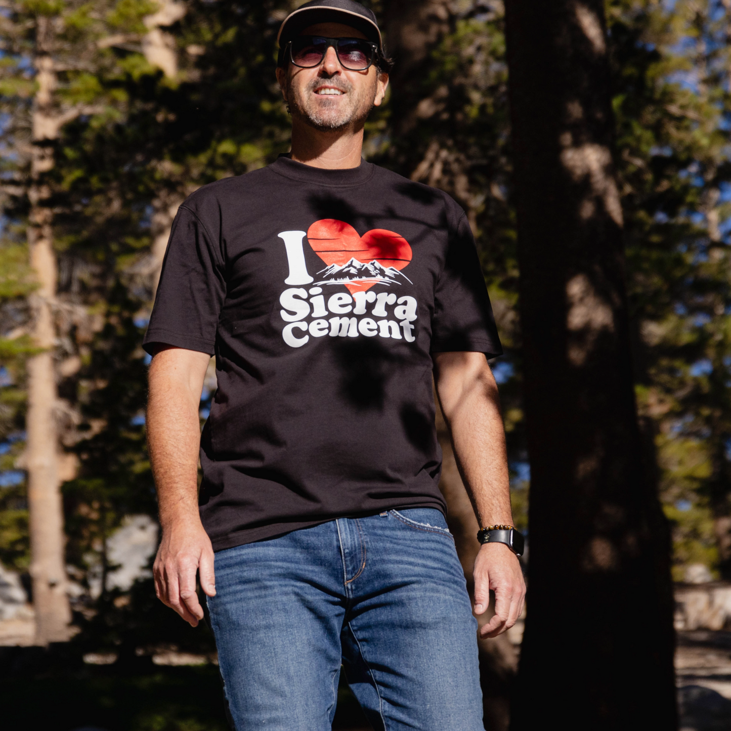 Sierra Cement 2L Tee - Black