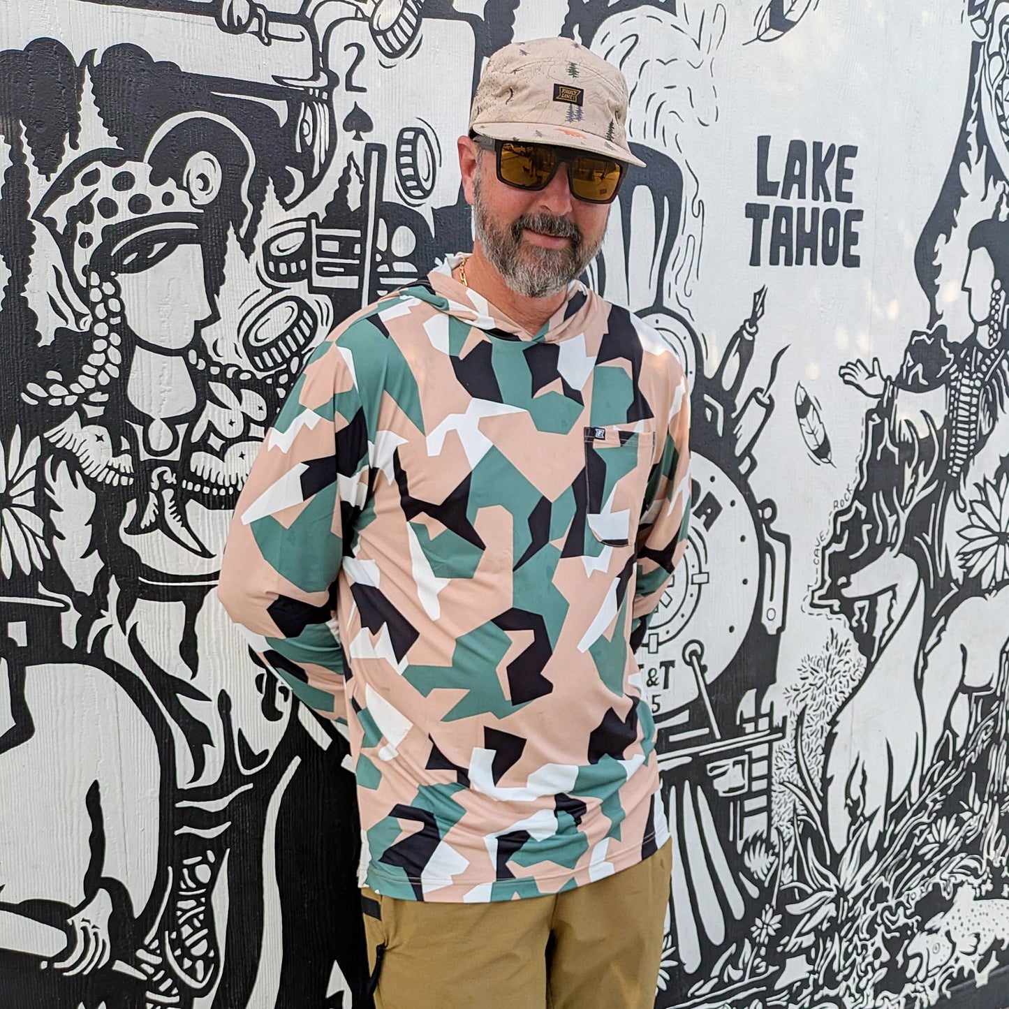 Carson Sun Hoodie - High Desert Camo