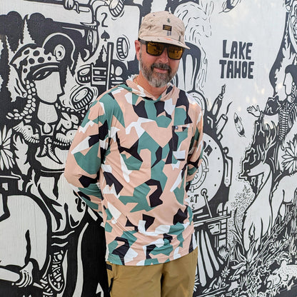Carson Sun Hoodie - High Desert Camo