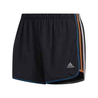 adidas Women's 3'' Marathon 20 Shorts - Black/ Tech Mineral /Tech Copper / Mgh Solid Grey