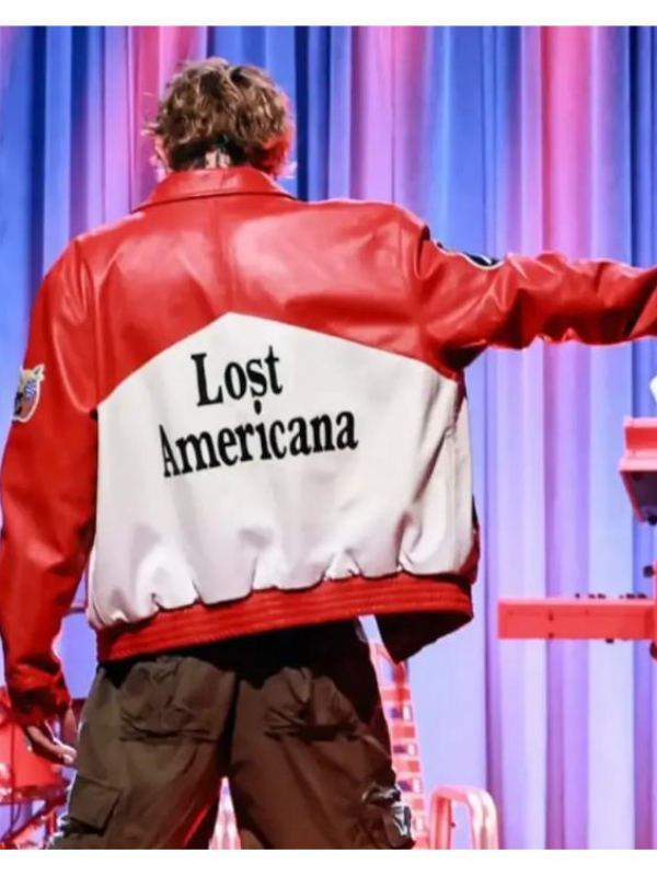 The Tonight Show MGK Lost Americana Red Jacket