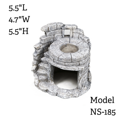 Multi-Level Resin Habitat Hides & Basking Perches
