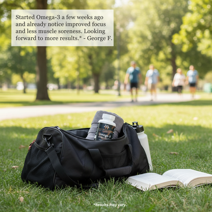 Premium Omega-3 Fish Oil Supplement