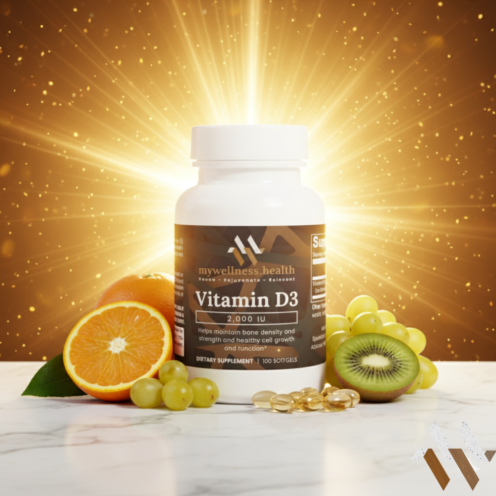 Vitamin D3  - Plant-Based & Non-GMO