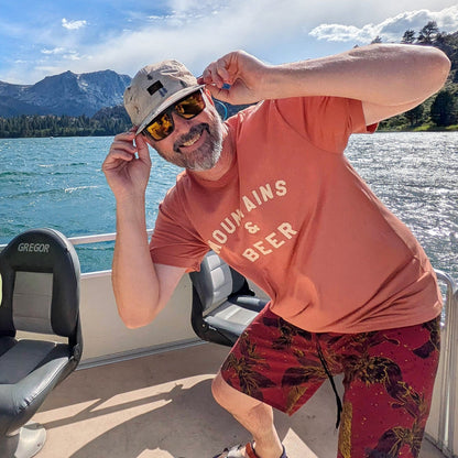 Bridgeport 5-Panel Camper Hat - Khaki/Bear