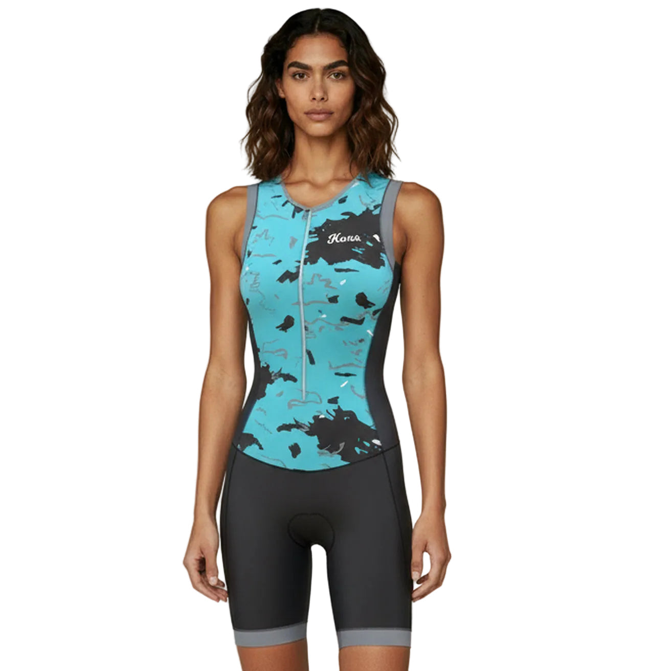 Women’s Kona Assault Triathlon Race Suit — Sleeveless Performance Tri Suit