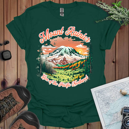 Mount Rainier National Park Unisex Fit Soft T-Shirt Gem of the Pacific Northwest