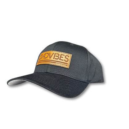 DadVibes Leather Patch Hat (XXL)