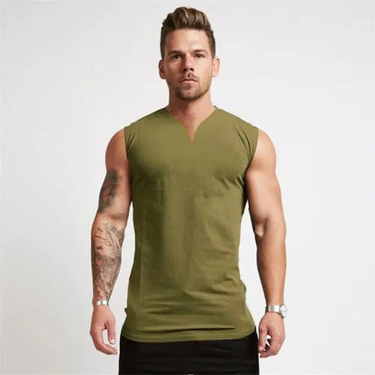 V Neck Fitness Shirt