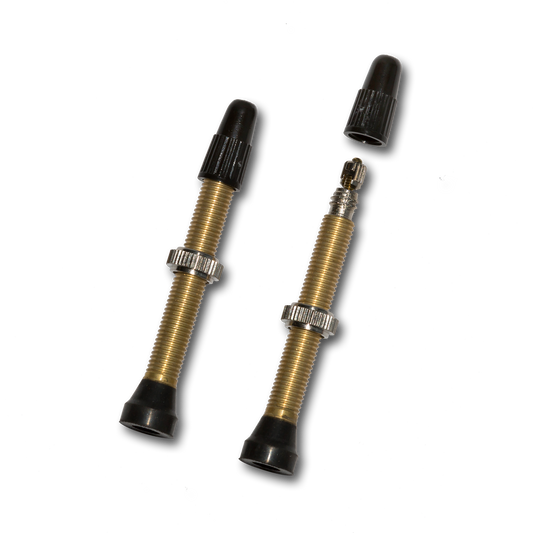 TUBELESS BRASS VALVE PAIR