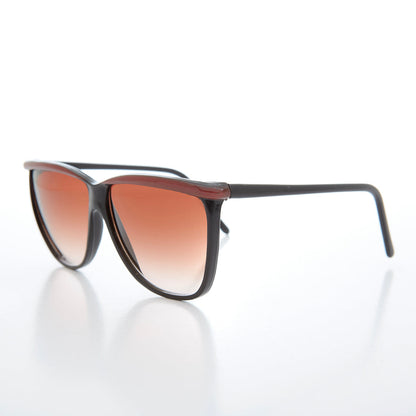 Women's Sunglasses with Colored Brow Line - Verla