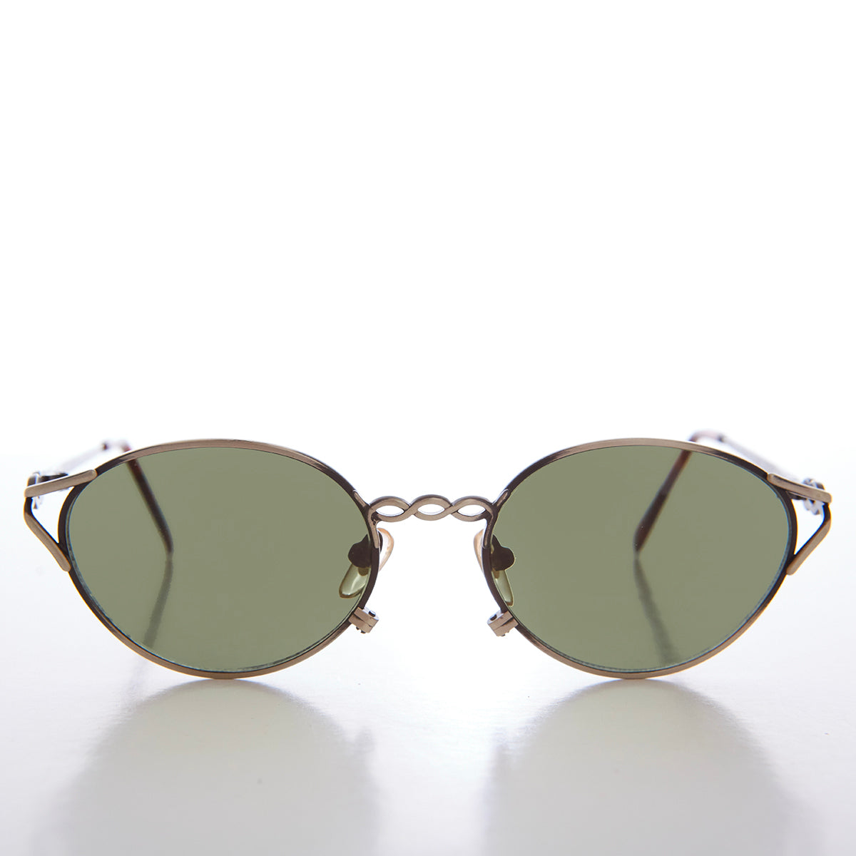 Oval Cat Eye 90s Vintage Sunglasses - Vista