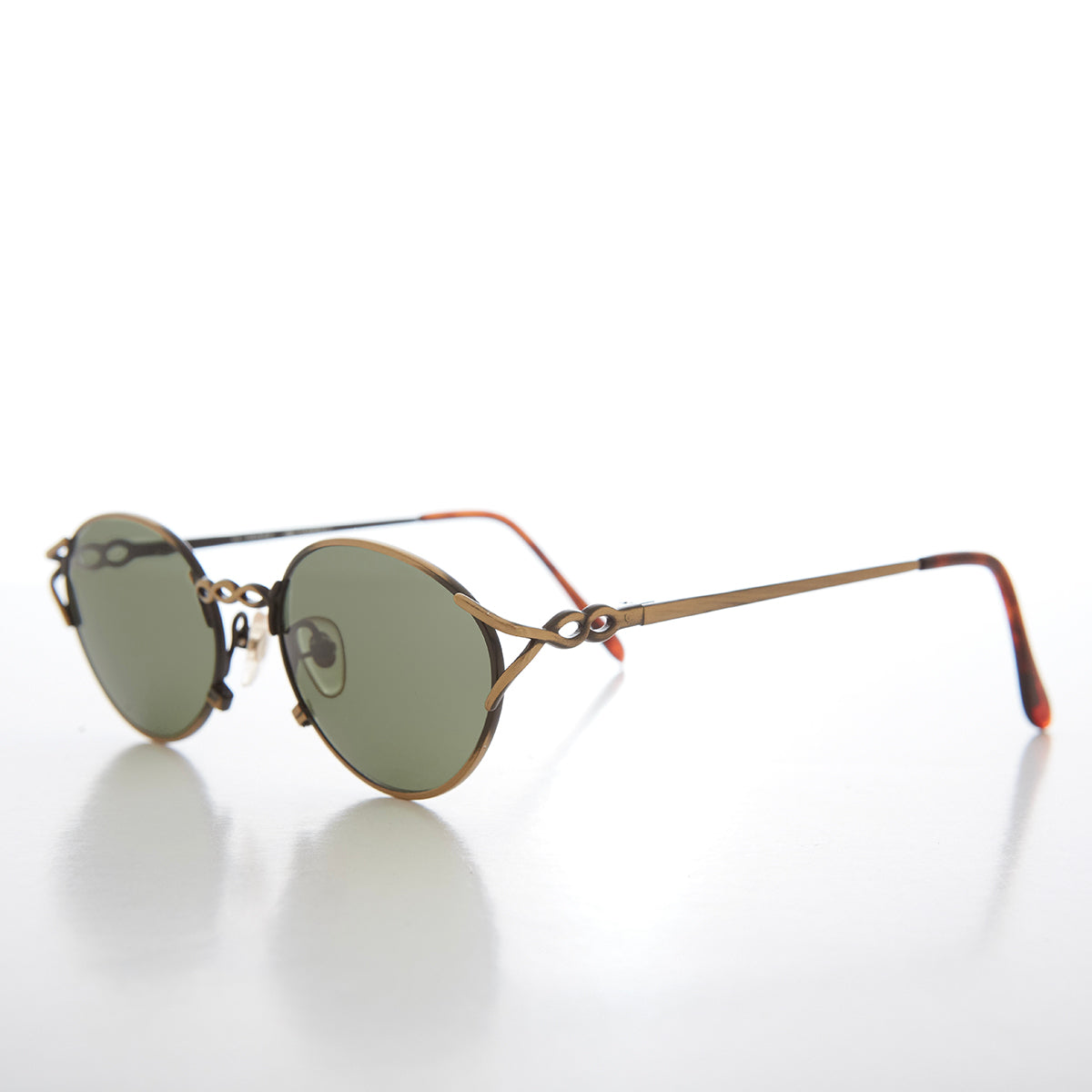 Oval Cat Eye 90s Vintage Sunglasses - Vista