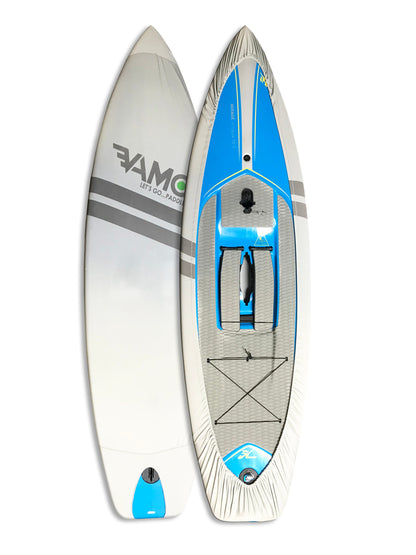 4 Way Stretch SUP Paddleboard Board Cover - 12'6" - 14' (Caribbean)