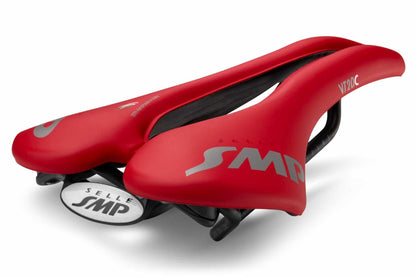 Selle SMP VT20C Saddle - With Carbon Rail (Red)