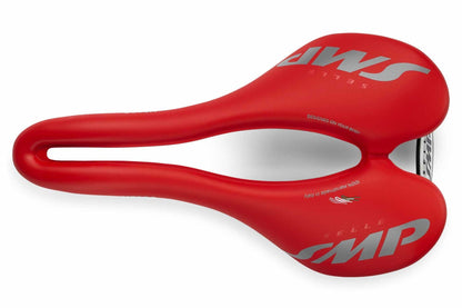 Selle SMP VT20C Saddle - With Carbon Rail (Red)