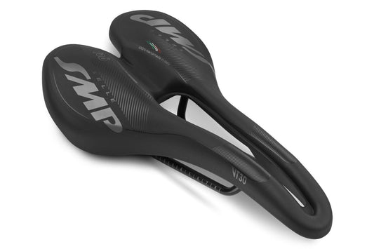 Selle SMP VT30 Gel Bicycle Saddle with Carbon Rails (Black)