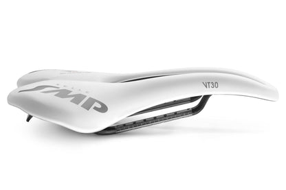 Selle SMP VT30 Saddle with Carbon Rails (White)