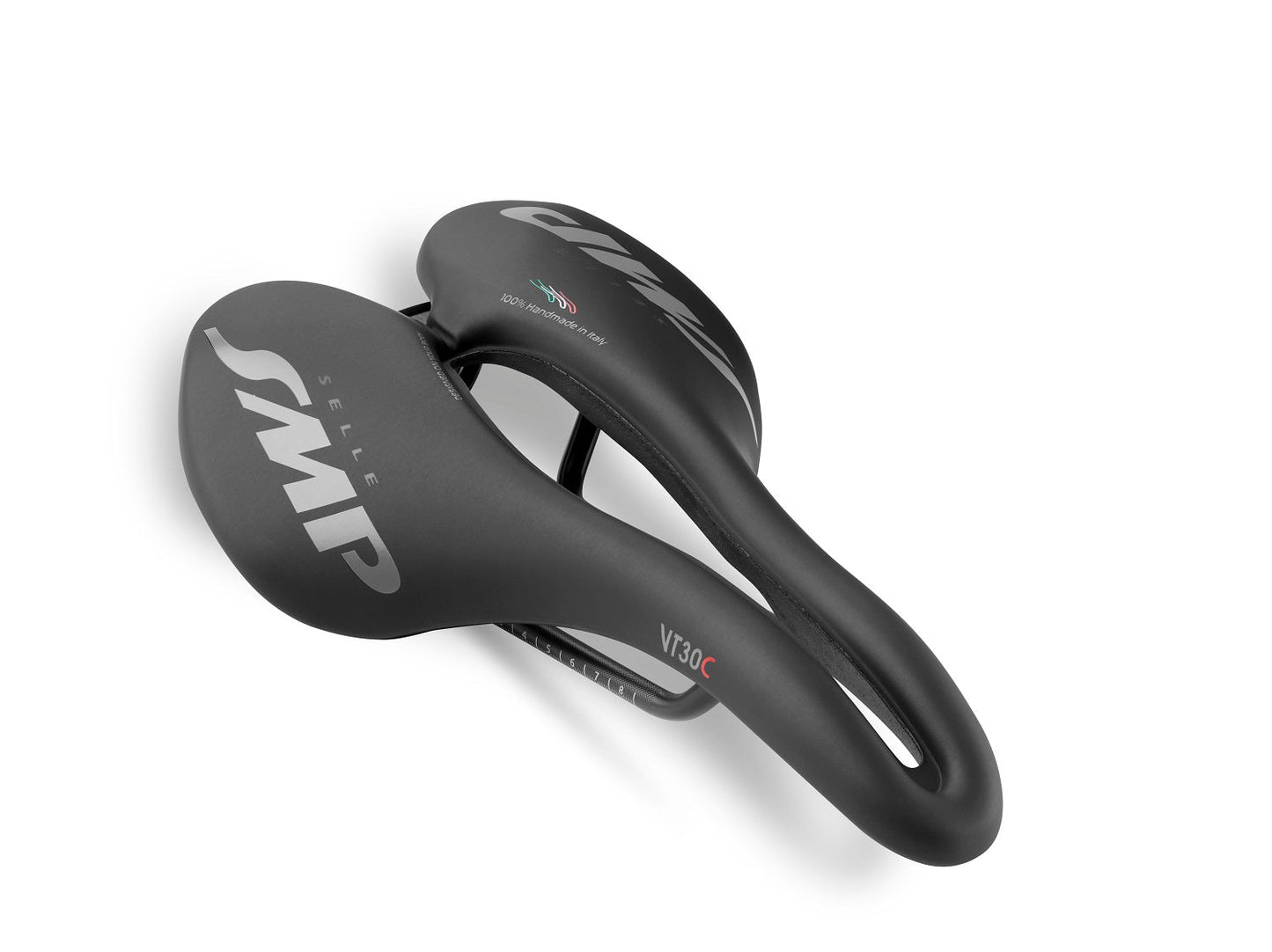 Selle SMP VT30C Saddle with Carbon Rails (Black)