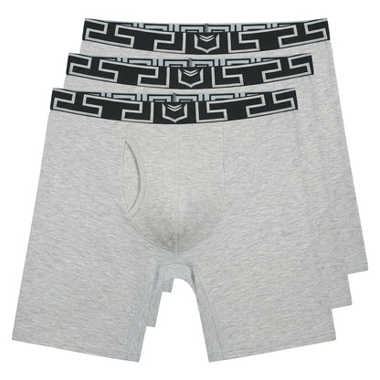 SHEATH V Bamboo Men's Pouch Boxer Brief 8" (3 Pack)